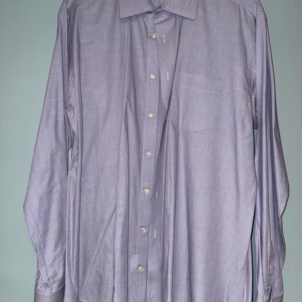 Mario Caldi Custom Men’s Button Down Long Sleeve Dress Shirt